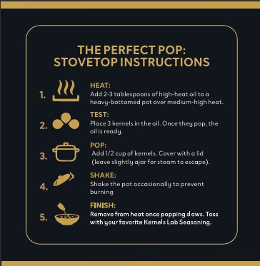 The Velvet Kitchen Premium US-Sourced Popcorn Kernels (500g Jar - Gold Standard Quality) - Image 2