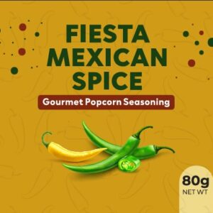 The Velvet Kitchen Fiesta Mexican Spice Popcorn Seasoning Powder (80g Jar)