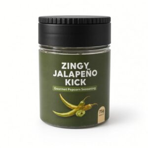 The Velvet Kitchen Zingy Jalapeno Kick Popcorn Seasoning Powder (75g Jar)