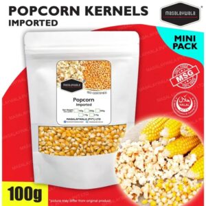Masalaywala Imported Popcorn Kernels – Mini Pack (100g)